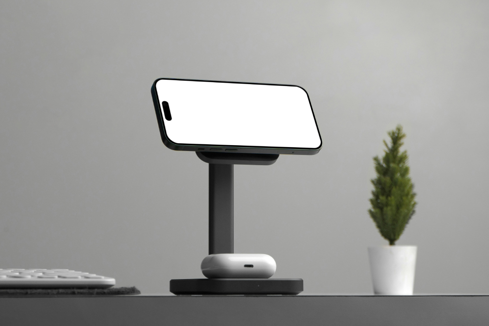 iphone charger mockup