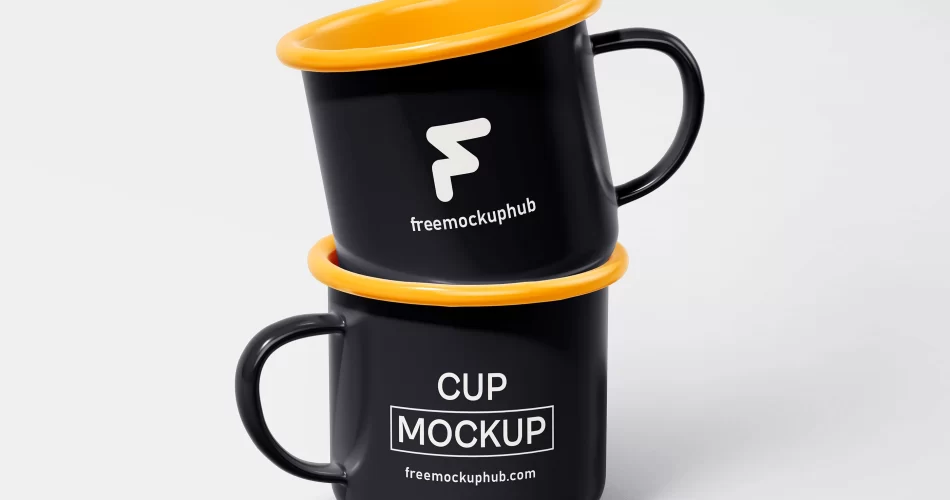 Steel Mug Mockup